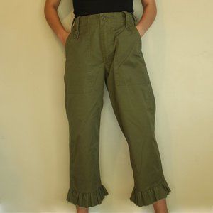 Flare Military Pants